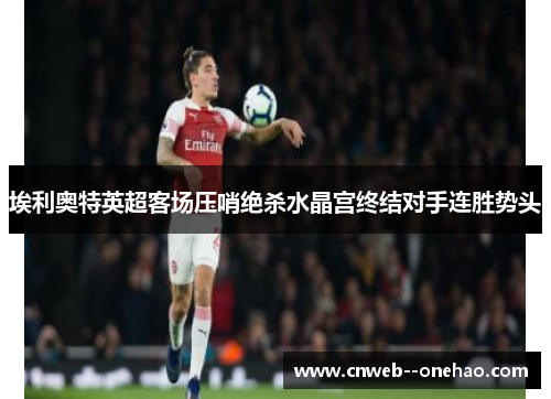 埃利奥特英超客场压哨绝杀水晶宫终结对手连胜势头