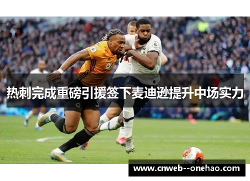 热刺完成重磅引援签下麦迪逊提升中场实力