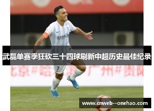 武磊单赛季狂砍三十四球刷新中超历史最佳纪录